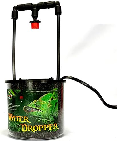 TUDIO Reptile Drinking Water Dripper Lizard Dispenser Terrarium Habitats