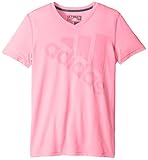 adidas Big Girls' Tonal V-Neck Ultimate T-Shirt