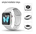 Apple Watch 3 Case 38mm Screen Protector, SIRUIBO Soft Plated TPU Slim All-around Protective Bumper Cover for Apple iWatch Series 3 Series 2 Series 1 Edition Sport Nike+, Silver