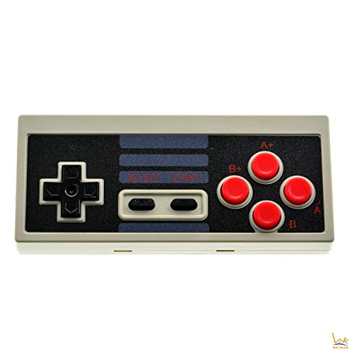 Wireless Game Controller Gamepad, WK Home, 2 Packs Wireless Controller Gamepad for Nintendo Mini Classic NES Console - Thumbnail 2