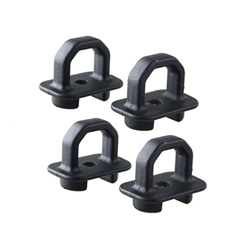 ROCCS 4X Tie Down Anchor Truck Bed Side Wall Anchors for 07-18 Chevy Silverdo/GMC Sierra,15-18 Chevy Colorado/GMC Canyon,Trucks Cargo - Thumbnail 3
