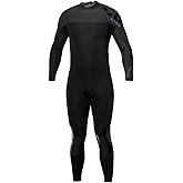 BARE 3/2MM Revel Men's Full Wetsuit | Combines Comfort and Flexibility | Made from a Blend of Neoprene and Laminate | Designed for All Watersports Including Scuba Diving and Snorkeling