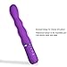 Utimi Upgrade 10 Modes Silicone Vibrator G-spot Vibration Clitoral Stimulate Massager Masturbation in Purple