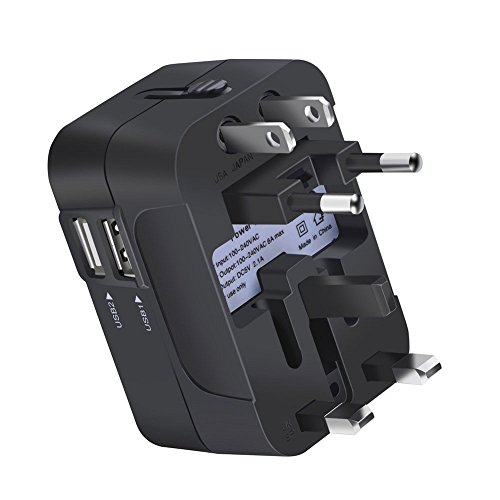 4 Travel+Adapter+JOOMFEEN+Worldwide+Converters