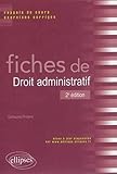 Fiches de Droit administratif, 2e édition by 