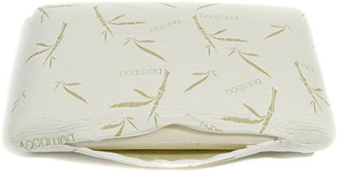 HIO Sleep Memory Foam Pillow for Cervical Support Neck Pain Relief, Cover Removable, Queen, 1-Pack