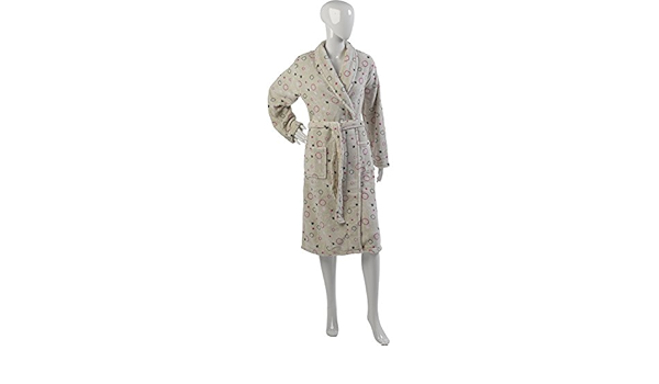 polyester dressing gown ladies