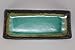 Happy Sales HSTG-LGPL, Large Japanese Turquoise Green Kosui Plate