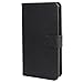 LG G4 Case, Abacus24-7 [Wallet Series] with Flip Cover & Stand, Black