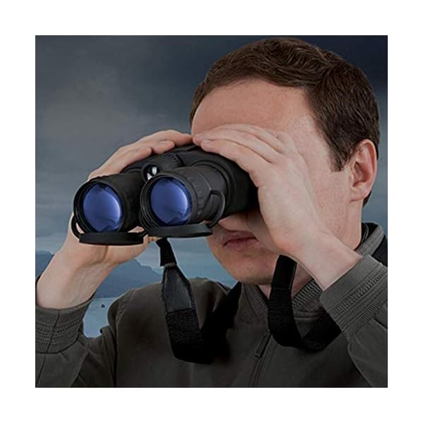 Nachtsicht 4X Fernglas, Nachtsichtfernglas HD Nachtsicht-Brillen Ferngläser Teleskope for die Jagd Betrachtung jszzz – Bild 3