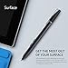Surface Pen Surface Active Stylus Capacitive Digital Pen 1024 Levels of Pressure Sensitivity with AAAA Battery and 2 Pen Tips for Microsoft Surface Pro 2017, Surface Pro 4/Pro 3, Surface Laptop/Book 2
