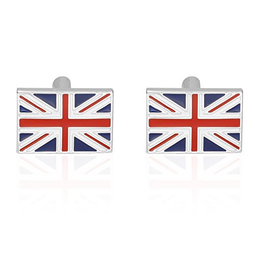 Organizer Per Gemelli Da Armadio Casa E Cucina Ruikey Trendy Gemelli Bandiera Inglese Gemelli Camicia Formale Di Moda Regalo Per Gli Uomini