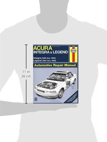 Acura Integra (90-93) & Legend (91-95) Haynes Repair Manual (Haynes Repair Manuals)