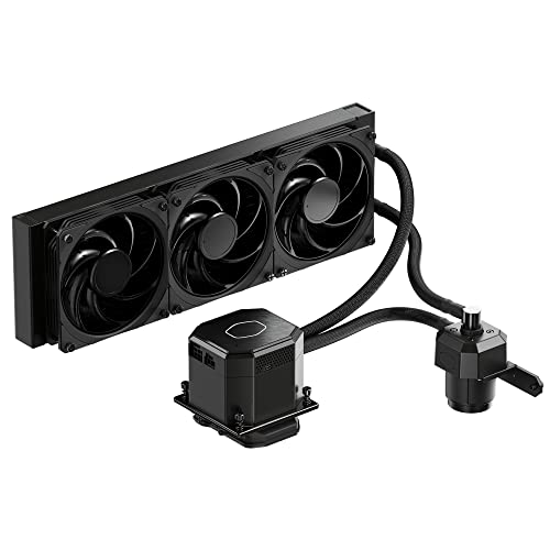 Cooler Master MasterLiquid ML360 SUB-ZERO CPU-Flüssigkeitskühler - TEC AIO-Wasserkühlsystem mit Intel® Cryo Cooling Technology (LGA 1200) Wasserblock, verbesserte Pumpe, 360-mm-Kühler