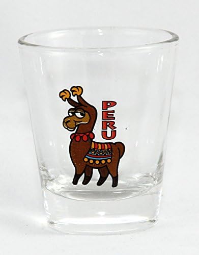Peru Lama Standard Size Souvenir Shot Glass
