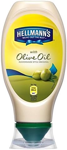 Hellmann S Mit Oliven Ol Von Squeezy Mayonnaise 430 Ml Packung Von 2 Amazon De Kuche Haushalt