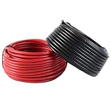 14 Gauge Primary Stranded Wire - 50 ft of Each Red and Black Single Conductor Remote Power Ground Hook-up