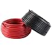 14 Gauge Primary Stranded Wire - 50 ft of Each Red and Black Single Conductor Remote Power Ground Hook-up primary