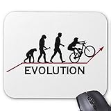 Mountain Bike Evolution Mouse Pad