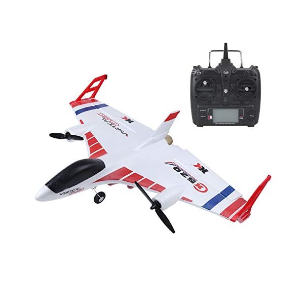 Hyjgjzjh Modell 6 Kanäle Bürstenloser Vertikaler Start Stunt Flugzeug Modell ToyWhite RC Flugzeug – Bild 8