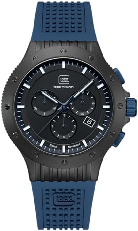 Amazon.com: GLOCK Men's Solar Rechargeable Quartz Watch | 40mm