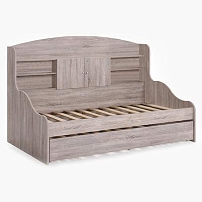 Home Box Costagat 90x190 Cabin Bed With Pull Out Bed Sonoma Oak