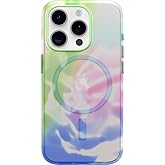 OtterBox - Ultra-Slim iPhone 15 Pro Figura Series Case, Made for Apple MagSafe, Artistic Protective Phone Case with Soft-Touch Material for Comfort (Unicorn Sorbet)