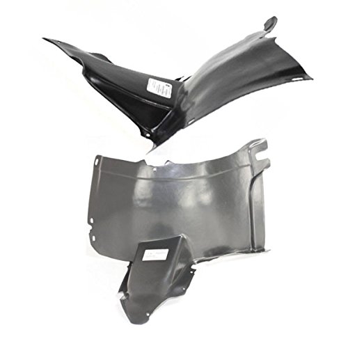 Front Driver & Passenger Fender Liner Set For 2005-2010 Volkswagen Jetta Sedan