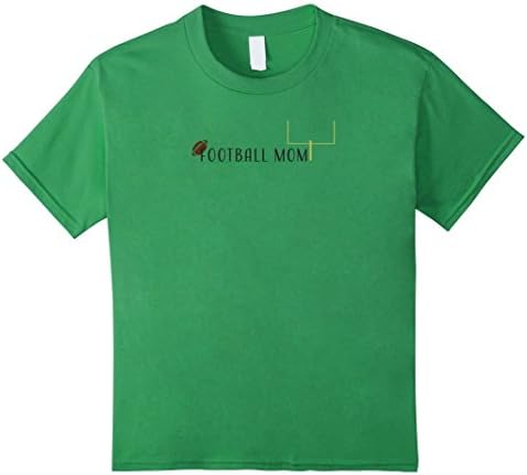 Kids Football Mom Goal Post Sports Parenting T Shirt 6 Grass