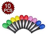 Aspire 10Pcs Musical Instruments Maracas Kids Eeducational Toys