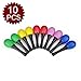Aspire 10Pcs Musical Instruments Maracas Kids Eeducational Toys