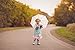 OAKI Toddler Rain Boots - Perfect Kids Rain Boots for Any Weather - Durable Rubber Baby Rain Boots Keep Little Feet Dry, Lightweight Waterproof with Easy-on Handle, Mermaids, 11 Little Kid