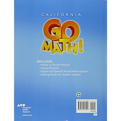 Buy Practice Workbook Grade 4 (Houghton Mifflin Harcourt Go Math!) Paperback – December 3, 2013 Online In Sweden. 0544230922