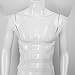 YiZYiF Men's Strong Nylon Elastic Straps Brace Body Chest Harness Costumes White One Size