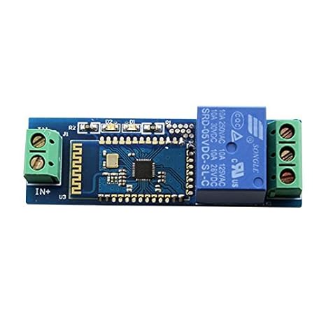 DollaTek Bluetooth Relais Modul Handy Bluetooth Fernbedienung Schalter iot Bluetooth - 5V