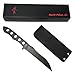 Columbia Survival RailKnife Backpack Tactical Camping Hunting Utility Fixed Blade Stainless Steel Lightweight Bush Craft Knife Multi Position Kydex Sheath (black)