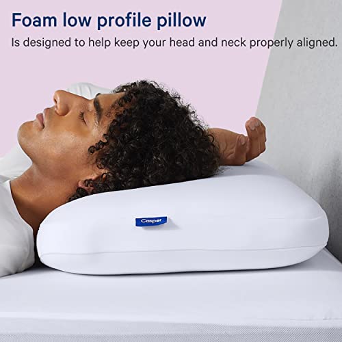 Casper Sleep Foam Pillow, Standard, White Pricepulse