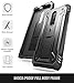 Poetic Revolution Case for OnePlus 7, [20FT Mil-Grade Drop Tested], Full-Body Rugged Dual-Layer Shockproof Protective Cover with Kickstand and Built-in-Screen Protector, Black