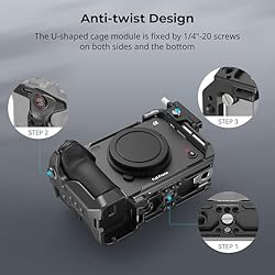 SmallRig Cage for Sony FX30 FX3 with Cable Clamp
