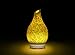 Essential Oil Diffuser 120ml Rock Pattern Handmade Glass Art Intermittent Setting Ultrasonic Aroma Cool Mist Humidifier for Improving Air Quality yoga Office Home Waterless Auto Shut-off (Rock Yellow)