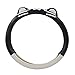 A.B Crew Advanced PU Leather Cute Car Steering Wheel Cover Wrap Car Interior Trim(Cat)