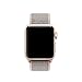 Uitee lj430 Smart Watch Band Pink Sand Sport Loop, Newest Woven Nylon Band for Apple Watch Series 42mm 3/2/1, Comfortably Light with Fabric-Like Feel Wrist Strap Replacement with Classic Buckle