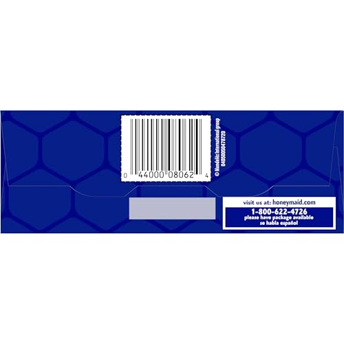 HONEY MAID FRESH STACKS CHOCOLATE GRAHAM CRACKERS, TRAVEL SNACKS, 12.2 OZ (6 MULTI SNACK PACKS)