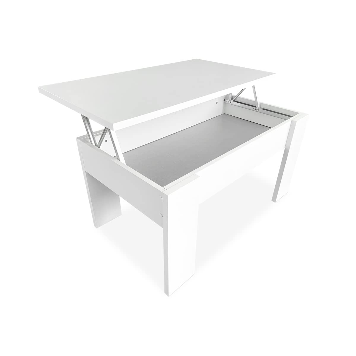 Duermete-Online-0-Mesa-de-Centro-Elevable-Mesita-de-Salon-o-Comedor-Acabado-en-Color-Blanco-Medidas-90-cm-Ancho-x