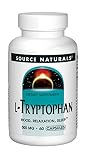 Source Naturals L-Tryptophan 500mg, 60 Capsules