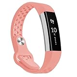 Hanlesi Band for Fitbit Alta HR , Fitbit Alta , Breathable Soft Silicone Adjustable Fashion Sport Strap for Fitbit Alta 2 Replacement Fitness Accessory Wristband with hole