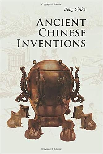 Amazon Com Ancient Chinese Inventions Introductions To Chinese Culture 9780521186926 Deng Yinke Books