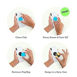 PopSockets: PopGrip with Swappable Top for Phones