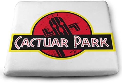 ファイナルファンタジーサボテンダーパーク 座布団 低反発 ふわふわ 優しい座り心地 体圧分散効果 座蒲団 椅子クッション おしゃれ 洗える スクエア 四角 丈夫な チェアパッド 夏季運動会 38x35cm Pef Global Org