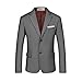 Flyme Toddler Kids Boys Suits 5 Piece Slim Fit Suit for Boys Grey Size 6